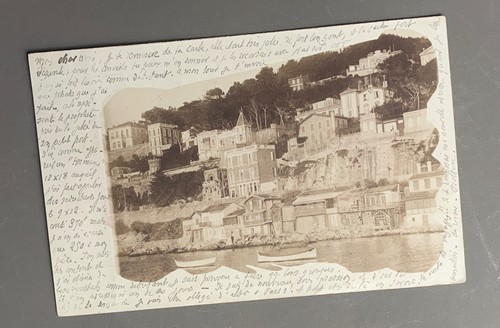 Carte photo ancienne - carte, 1901