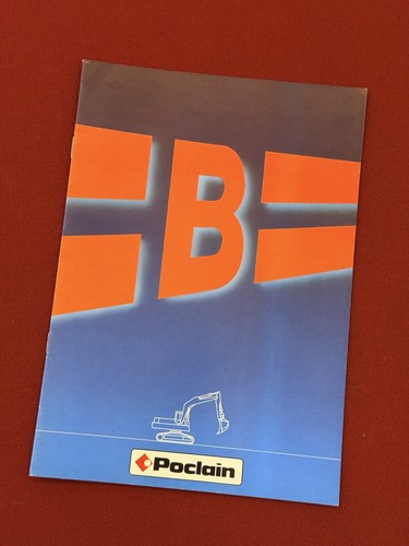 Poclain catalogue fascicule - catalogue,