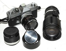 CANON FTB + 1,8/50 + SOLIGOR 3,5/200 + DOUBLEUR FOCA HR7