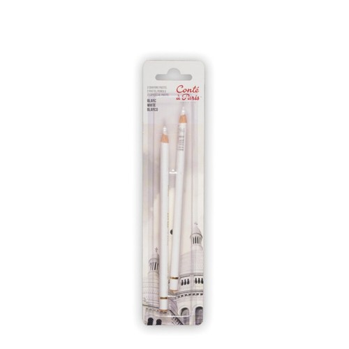 Crayons pastel blanc - pastel,