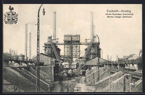 Cpa cockerill seraing - cpa, cockerill-seraing