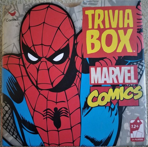 Marvel trivia box - game, brand