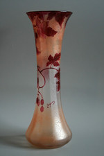 GRAND VASE ANCIEN EN VERRE
