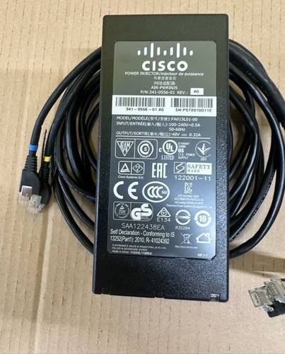 Cisco air pwrinj5 48v - 48v, 0.32a