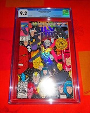 Comics VO CGC 9.2 Déc 1992 SILVER SURFER N°75 – Ron Lim Métallisé - TB Etat