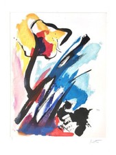 Jean Miotte, gravure originale Composition 3 Original etching by Jean Miotte