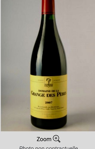 Grange des pères rouge 2007 - rouge,