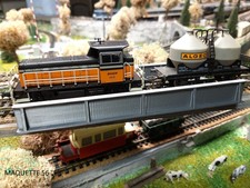 ho tablier de pont gris 1 voie