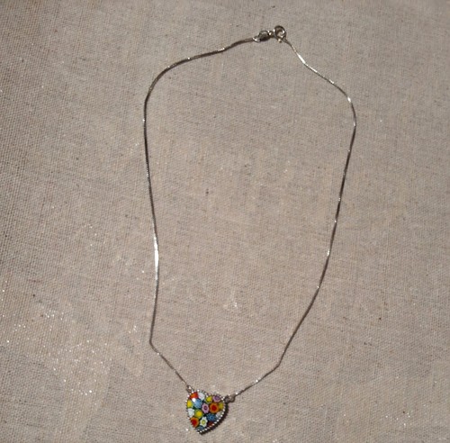 Magnifique collier argent - collier, en