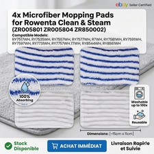 Lingettes Chiffons pour Vapeur