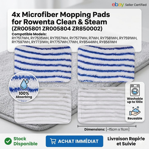 Lingettes chiffons pour - pour, vapeur