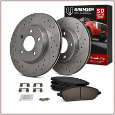 2x DISQUES DE FREIN PERCÉS