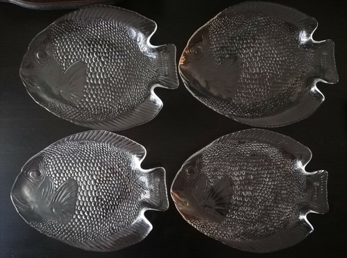 Assiettes poisson 2 - assiettes, à