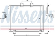NISSENS 940017 Condenseur, climatisation pour JEEP