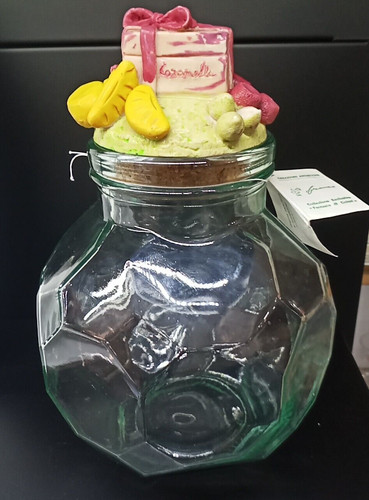 Bocal bonbons verre avec - À,