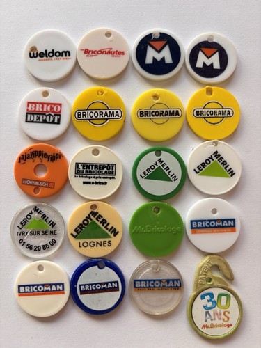 Lot jetons de - jetons,