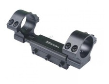 Monobloc de fixation Zero recoil à lunette 25,4 et 30 mm pour carabine avec rail