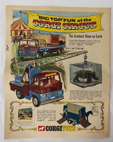 Corgi chipperfields cirque - corgi,