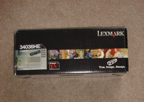 Toner noir lexmark 34036he - toner,