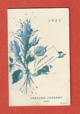 CARTE PARFUMEE - CALENDRIER