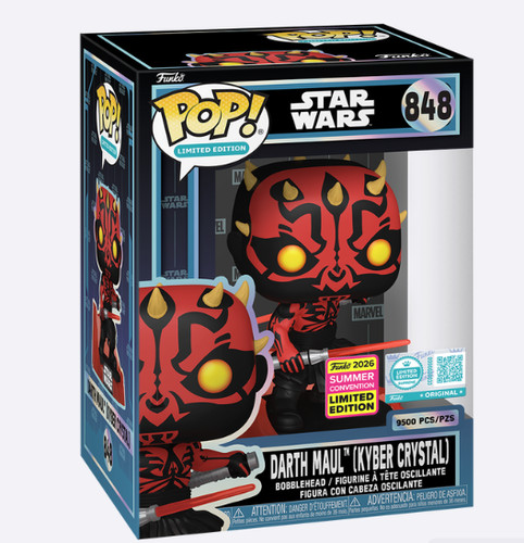 Funko pop darth maul kyber - maul,