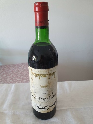 Vin bordeaux mouton cadet - vin,