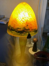 Lampe champignon pâte de