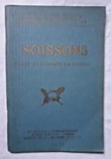 Soissons avant et pendant la Guerre 1914 - 1918 Guide Michelin Ww1