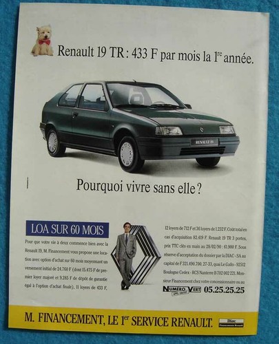 Publicité papier voiture - publicité,