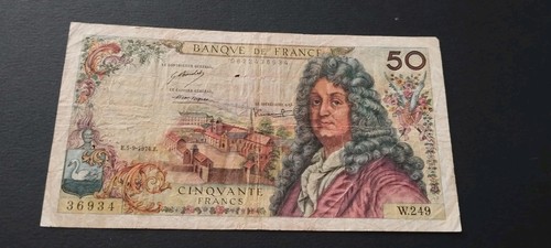 Billet francs racine - billet,