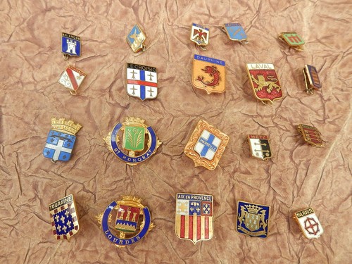 Lot insignes villes - lot, 20