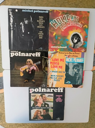 Michel polnareff 5 disques - michel,