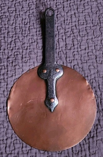 Ancien couvercle cuivre - ancien,