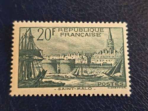Timbre france 394a papier - timbre,