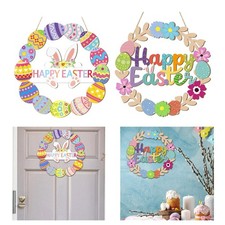 Pâques, panneau mural rond en