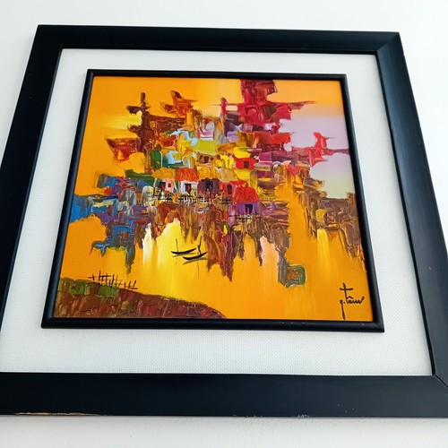 Peinture abstraite acrylique - abstraite,