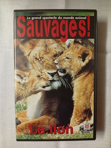 Vhs sauvages le - le, lion
