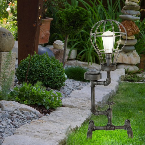 Lampe jardin led solaire - lampe,