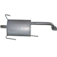 Silencieux arriere echappement