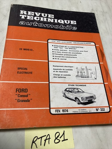 Ford consul granada gt gxl - ford, +