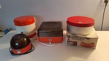  vintage, 4 appareils SEB. yaourtière, sorbetière, fromagère et presse-agrumes