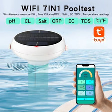 TESTEUR PISCINE INTELLIGENT 7 EN 1 ASSISTANT SMARTPHONE CHLORE ANALYSE NEUF