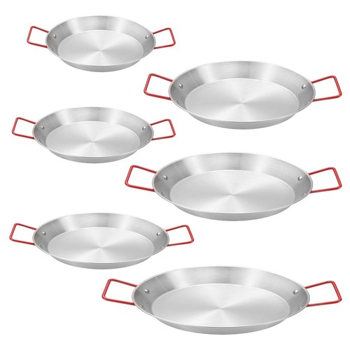 Poêle bol paella acier - poêle, à