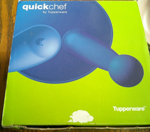 New tupperware quick chef - new,