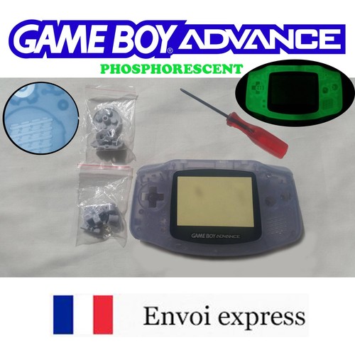 Coque game boy advance - boy, bleu