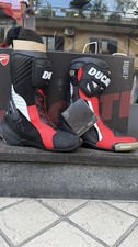 Bottes De Moto Racing Originales DUCATI V5 Air Noires/Rouges 9810709 Corse