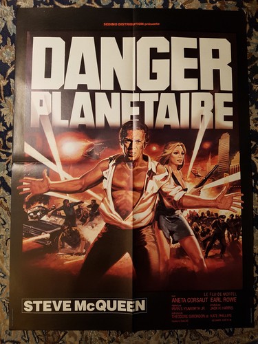 Affiche 1958 r70s - affiche, danger