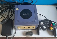 Console Nintendo Game Cube avec manette turbo et cables officiels gamecube
