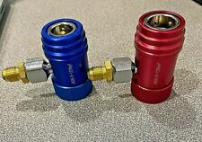 Paire de raccord climatisation pour gaz HFO-1234yf  - Remplace R-134a