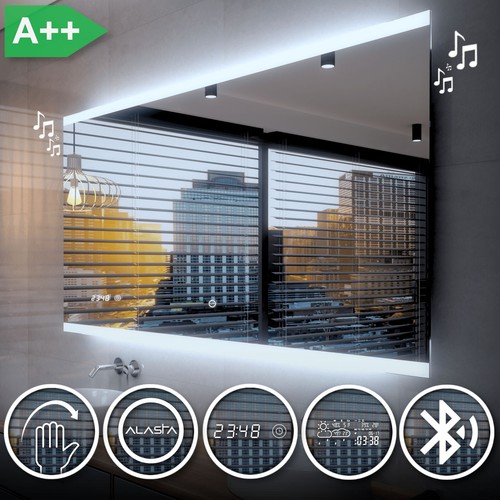 Miroir salle bain lumineux - salle, de